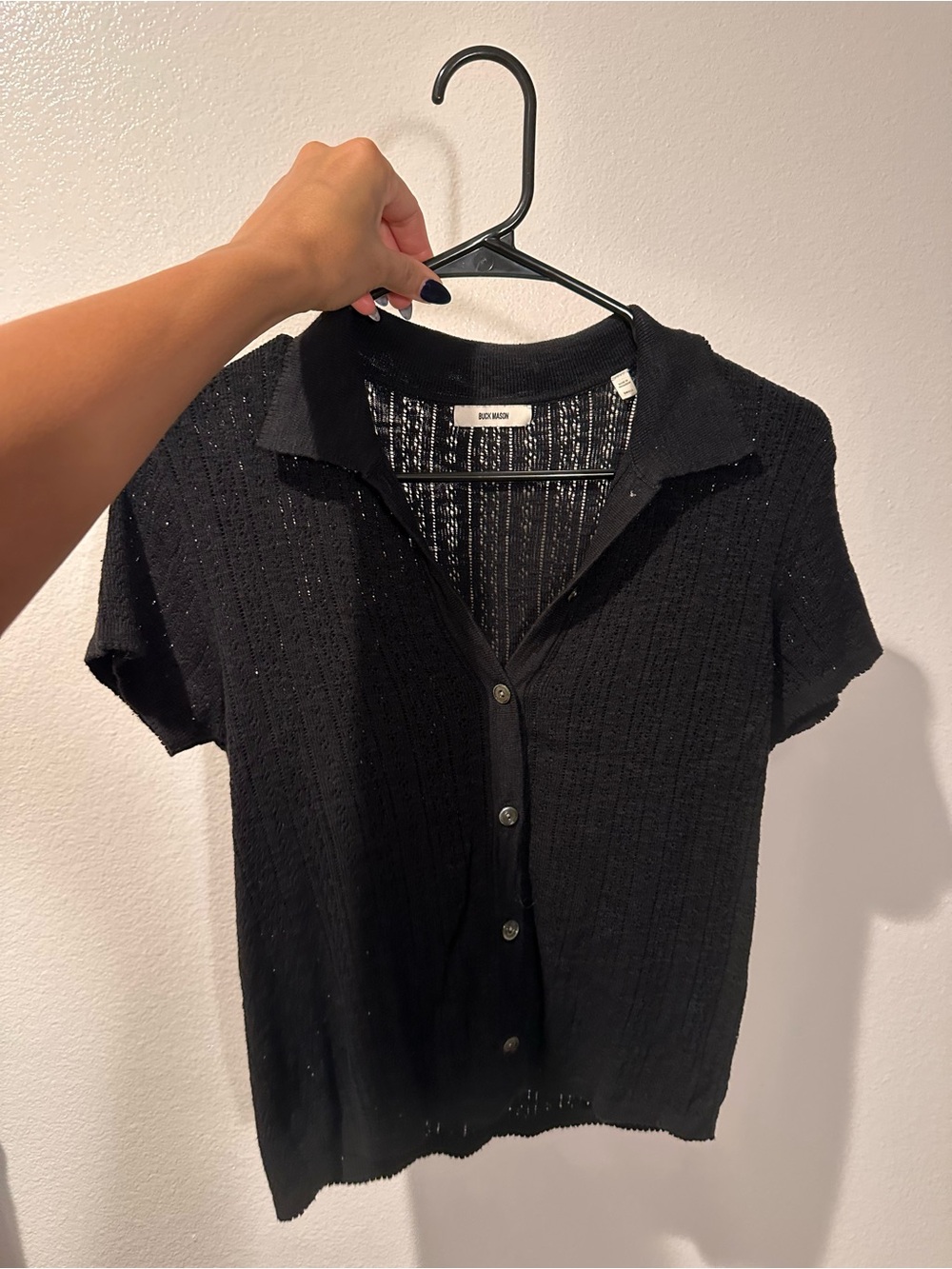 Buck Mason Button-Down Knit Shirt